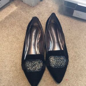 Ellen Tracy black flats